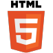 Logo HTML 5 compétences laetitia digard