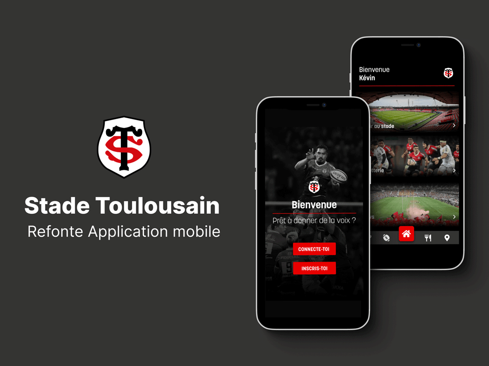 Refonte de l'application mobile Stade Toulousain